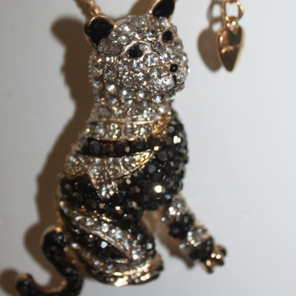 Betsey Johnson Jewelry Betsey Johnson Clear Crystal Black Crystal